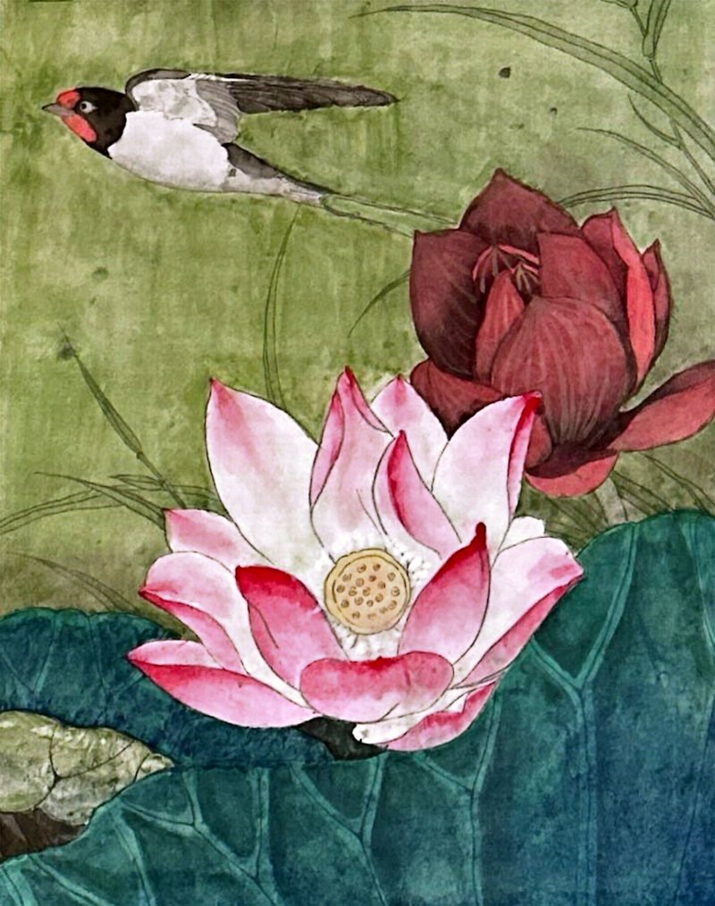牡丹蜂蝶
